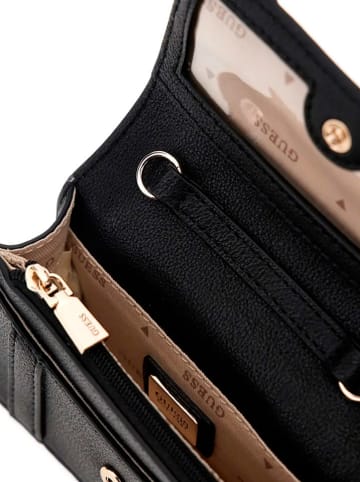 Guess Umhängetasche in Schwarz - (B)13 x (H)9 x (T)3 cm