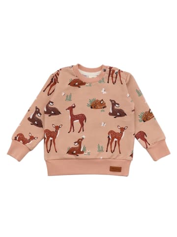 Walkiddy Sweatshirt "Baby Deers" lichtroze