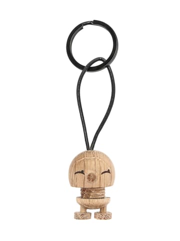 Hoptimist Sleutelhanger "Bimble" eikenkleurig - (L)3 cm