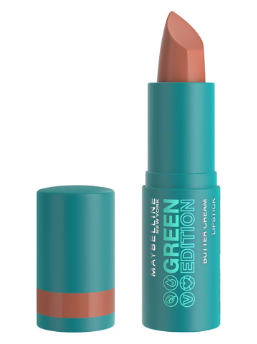 Maybelline New York Lippenstift "Green Edition Buttercream - 014 Sandy", 3,4 g