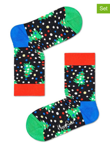 Happy Socks Skarpety (2 pary) ze wzorem