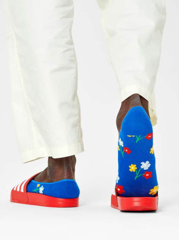 Happy Socks Skarpety-stopki w kolorze niebieskim