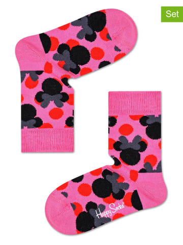 Happy Socks Skarpety w kolorze różowym