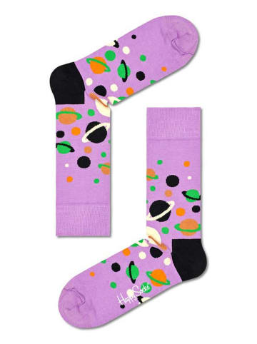 Happy Socks Skarpety w kolorze lawendowym
