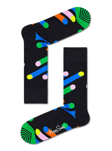 Happy Socks Skarpety w kolorze czarnym