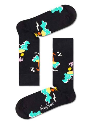 Happy Socks Skarpety w kolorze czarnym