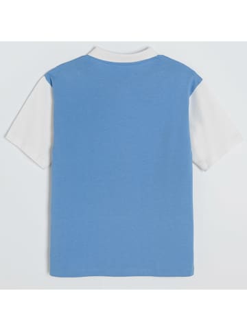 COOL CLUB Poloshirt lichtblauw/wit