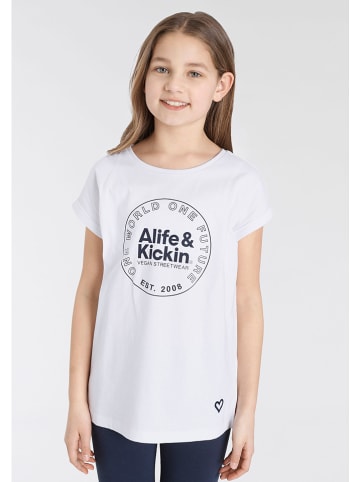 alife and kickin Shirt in Weiß