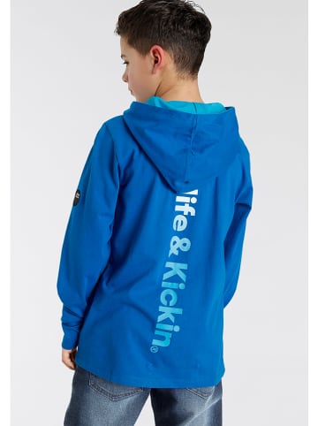 alife and kickin Hoodie in Blau