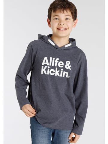 alife and kickin Hoodie in Grau