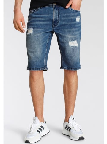 alife and kickin Jeans-Shorts "Finley" in Blau