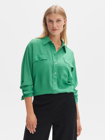 OPUS Blouse "Folias" groen