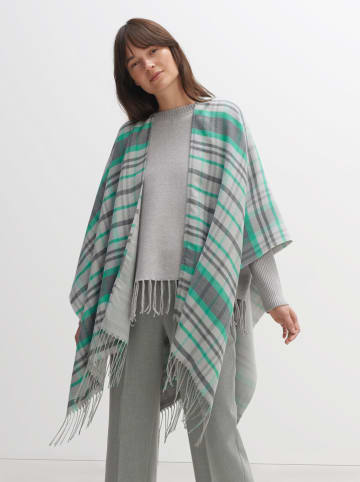 OPUS Cape "Alera grijs/turquoise