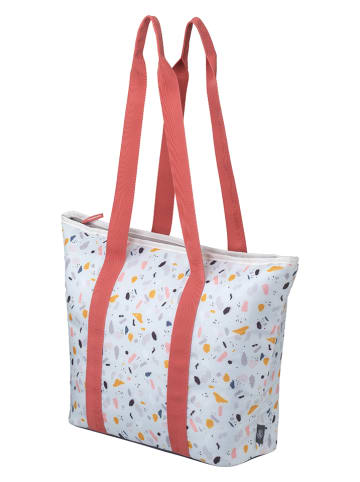 Alfi Isoliertasche "Iso" in Weiß/ Rot - 17 l