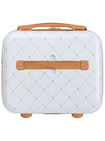 Puccini Beautycase "Saint Tropez" in Weiß - (B)30 x (H)32 x (T)17 cm