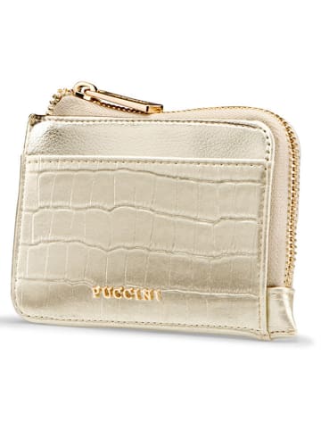 Puccini Geldbörse in Gold - (B)13 x (H)19 x (T)1 cm
