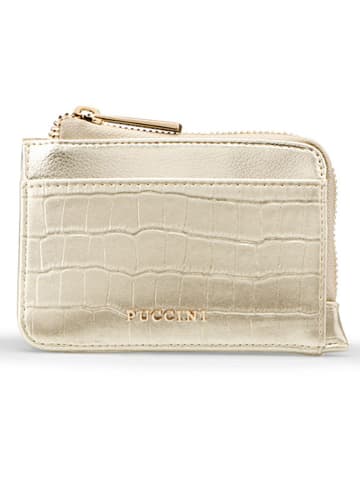 Puccini Geldbörse in Gold - (B)13 x (H)19 x (T)1 cm