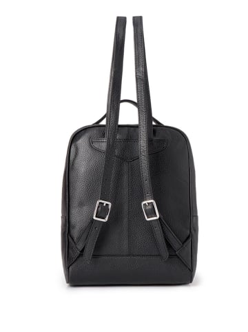 Puccini Leder-Rucksack in Schwarz - (B)24 x (H)30 x (T)13 cm