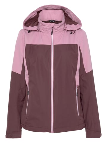 CMP Funktionsjacke in Bordeaux/ Rosa