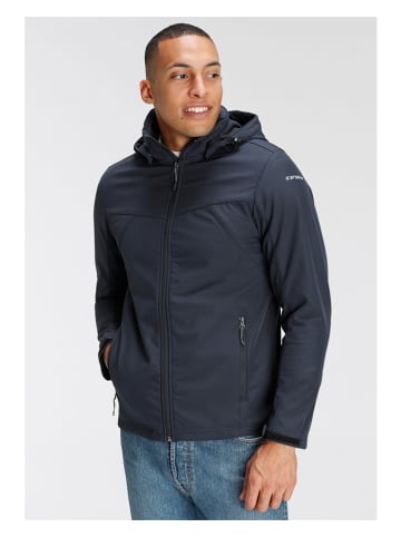 Icepeak Kurtka softshellowa "Brimfield" w kolorze granatowym