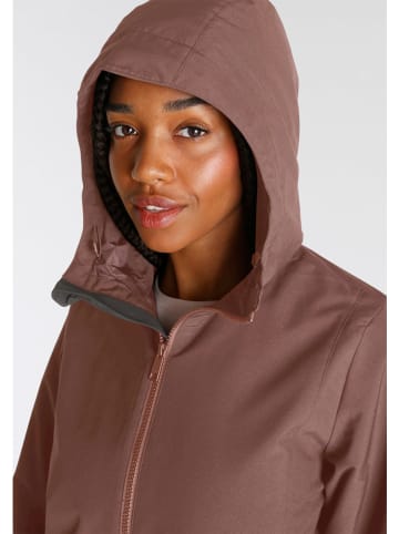 Jack Wolfskin Funktionsparka "Nosta" in Hellbraun
