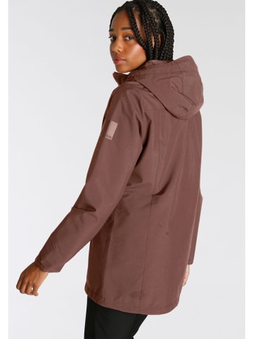 Jack Wolfskin Funktionsparka "Nosta" in Hellbraun