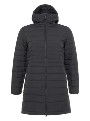 Jack Wolfskin Doorgestikte mantel "Lubeena" zwart