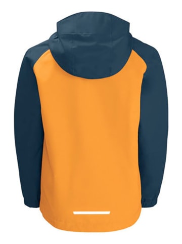 Jack Wolfskin Funktionsjacke "Tucan" in Orange/ Dunkelblau