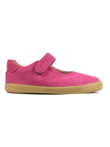 Richter Shoes Skórzane buty w kolorze różowym do chodzenia na boso
