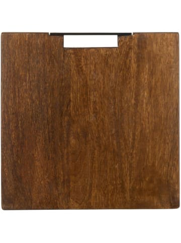 J Line Schneidebrett in Braun - (B)35 x (H)35 cm