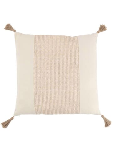 J Line Kussen beige - (L)45 x (B)45 cm