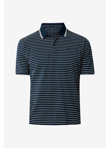 Mexx Poloshirt "Simon" donkerblauw/wit