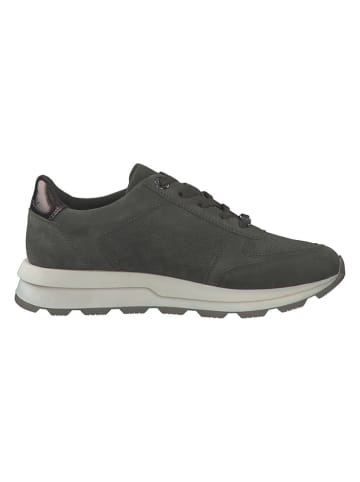 s.Oliver Leren sneakers kaki