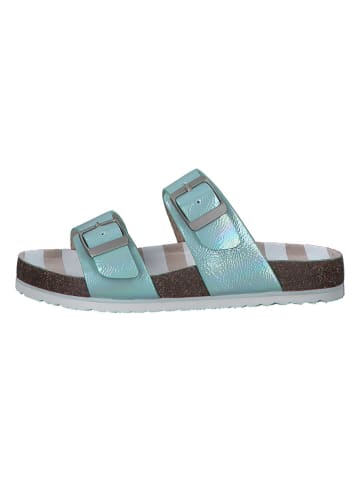 S. Oliver Slippers turquoise