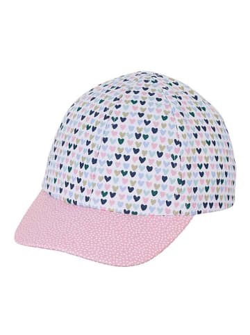 Sterntaler Cap in Rosa/ Bunt