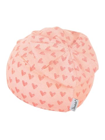 Sterntaler Czapka beanie w kolorze brzoskwiniowym