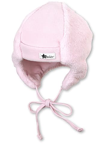 Sterntaler Bindemütze in Rosa