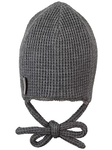 Sterntaler Bindemütze in Anthrazit