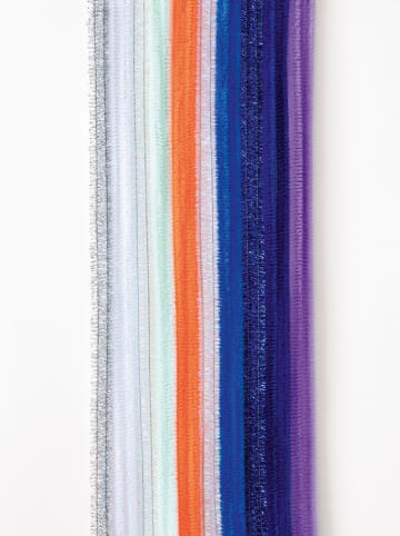 folia PAPER Chenilledraad "Space universe" meerkleurig - 10 stuks