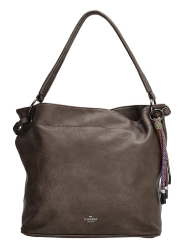 Charm Schoudertas "Tottenham" bruin - (B)35 x (H)30 x (D)15 cm