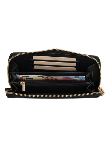 Charm Geldbörse "Birmingham" in Schwarz - (B)18 x (H)10 x (T)2,5 cm