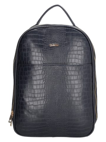 Charm Rugzak "Midwood" donkerblauw - (B)28 x (H)38 x (D)10 cm