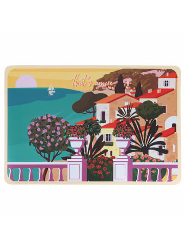 Villa d´Este 6-delige set: placemats "Amore" meerkleurig - (L)45 x (B)30 cm