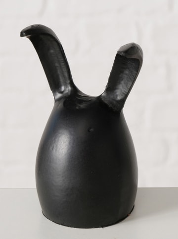 Boltze 3er-Set: Dekoaufsteller "Eggi" in Schwarz - (H)12 cm