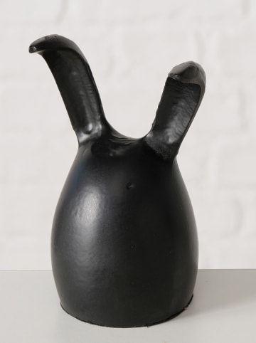 Boltze Dekoracje (3 szt.) "Eggi" w kolorze czarnym - wys. 12 cm