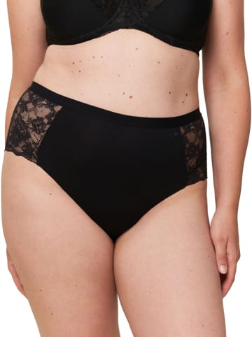 Triumph Pełne figi high waist "Freedom" w kolorze czarnym