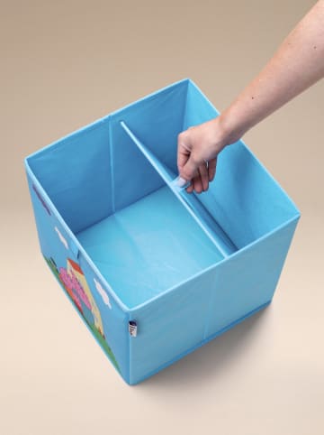 Lifeney 4er-Set: Aufbewahrungsbox "Peppa" in Bunt - (B)30 x (H)30 x (T)30 cm