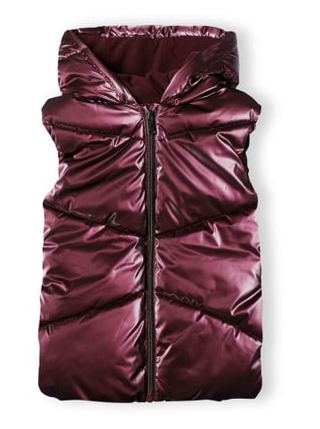 Minoti Doorgestikte bodywarmer bordeaux