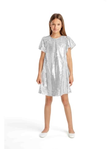 Minoti Sukienka w kolorze srebrnym