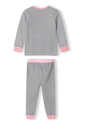 Minoti 2er-Set: Pyjamas in Grau